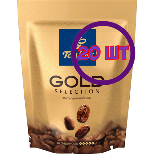 Кофе растворимый Tchibo Gold Selection, м/у, 75 г (комплект 20 шт.) 4771411