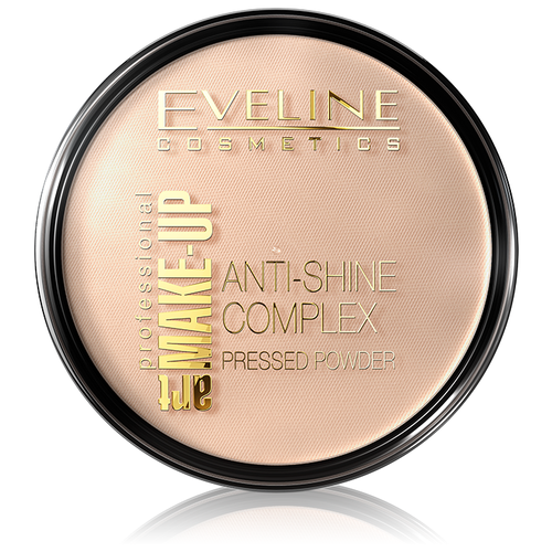 Eveline Пудра для лица Eveline Anti-Shine Complex, матирующая, тон 31 прозрачный