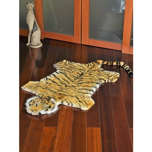 Мягкая игрушка - коврик Тигр 120 см. (Тигр символ 2022 года.)