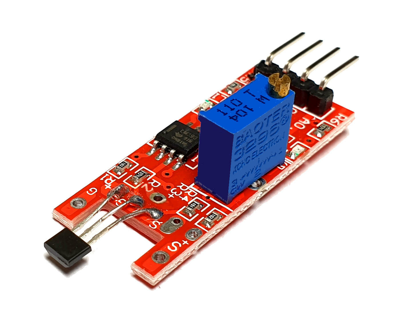 фото Модуль линейного датчика Холла