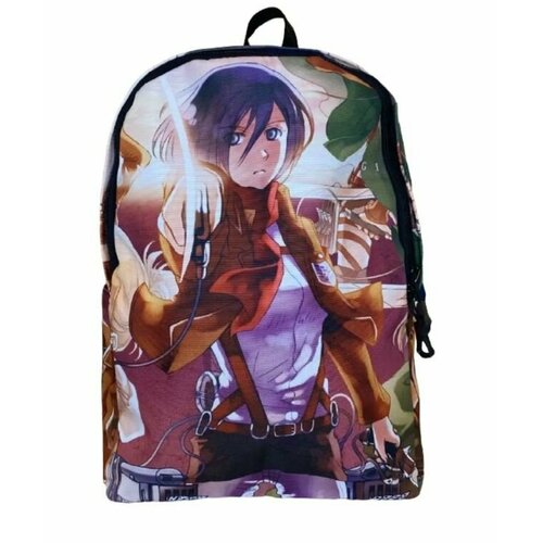 фото Рюкзак коричнево-зеленый эрен "атака титанов" нет бренда
