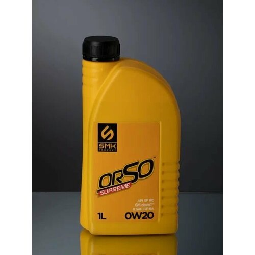 Масло моторное универсальное Orso Supreme 020 (0W-20 API SP RC) 1 литр