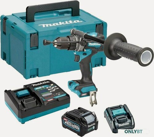 Изображение товара Аккумуляторная ударная дрель-шуруповерт Makita HP001GD201