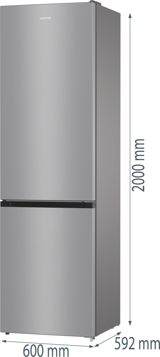 Холодильник Gorenje NRK6202EXL4 - фотография № 2