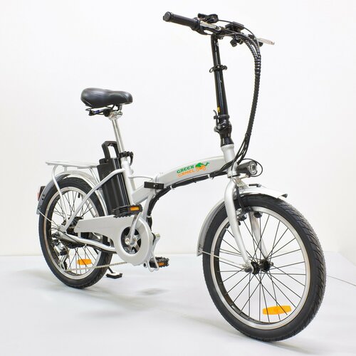 Электровелосипед GreenCamel Соло R20 350W 36V 10Ah складной Серебристый 5597000₽
