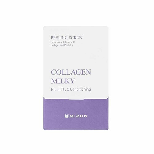 MIZON COLLAGEN MILKY PEELING SCRUB Молочный пилинг-скраб с коллагеном