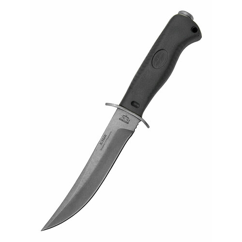 Туристический нож Клык, сталь AUS8, рукоять эластрон туристический нож стрикс сталь aus8 рукоять эластрон