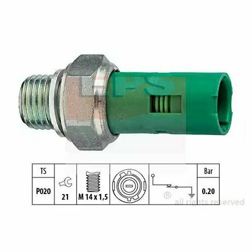 Датчик давления масла Eps 1800131