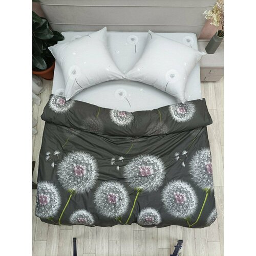 серый, белый