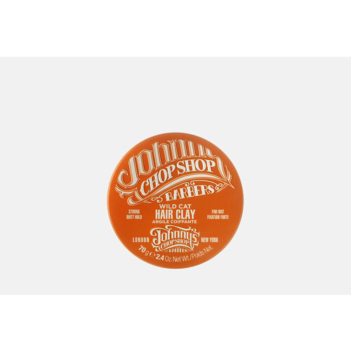 Матирующая глина для устойчивой фиксации Wild Cat Hair Sculpting Clay 70 гр