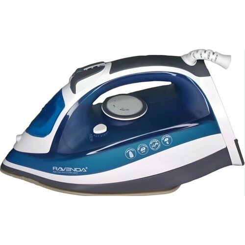 Домашний утюг домашний утюг паровой утюг с парогенератором 2200 Вт антипригарное покрытие функция самоочистки2710 синий 197000₽