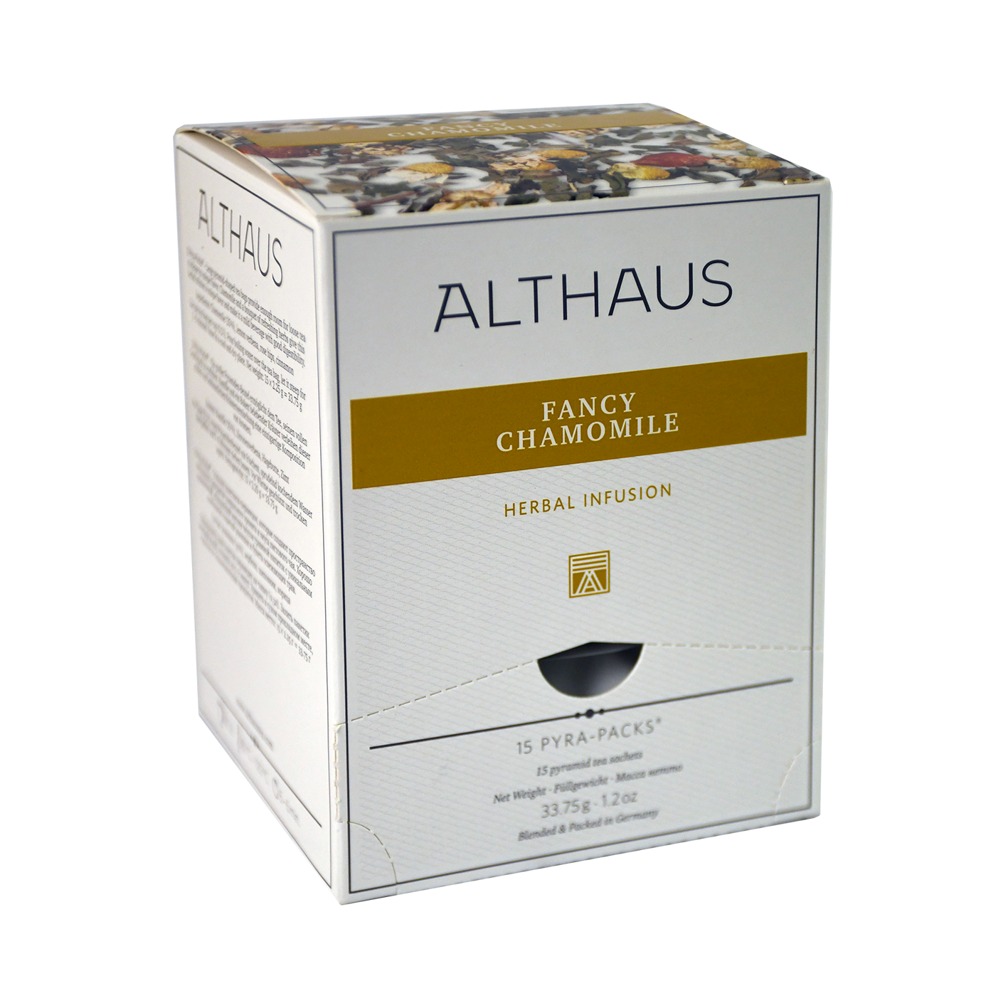 Чайный напиток Althaus Fancy Chamomile 2,25гр, коробка 15 пак.