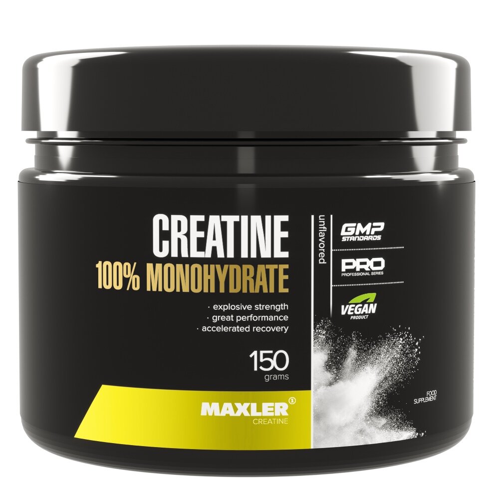 Креатин Maxler Germany Creatine 100 Monohydrate 150 г Вкус Unflavored  Без вкусовых добавок
