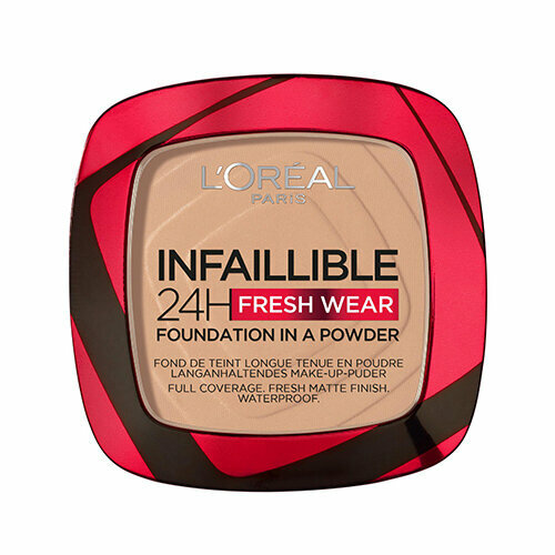 Пудра компактная для лица LOREAL INFAILLIBLE 24H FRESH WEAR тон 20 ivory