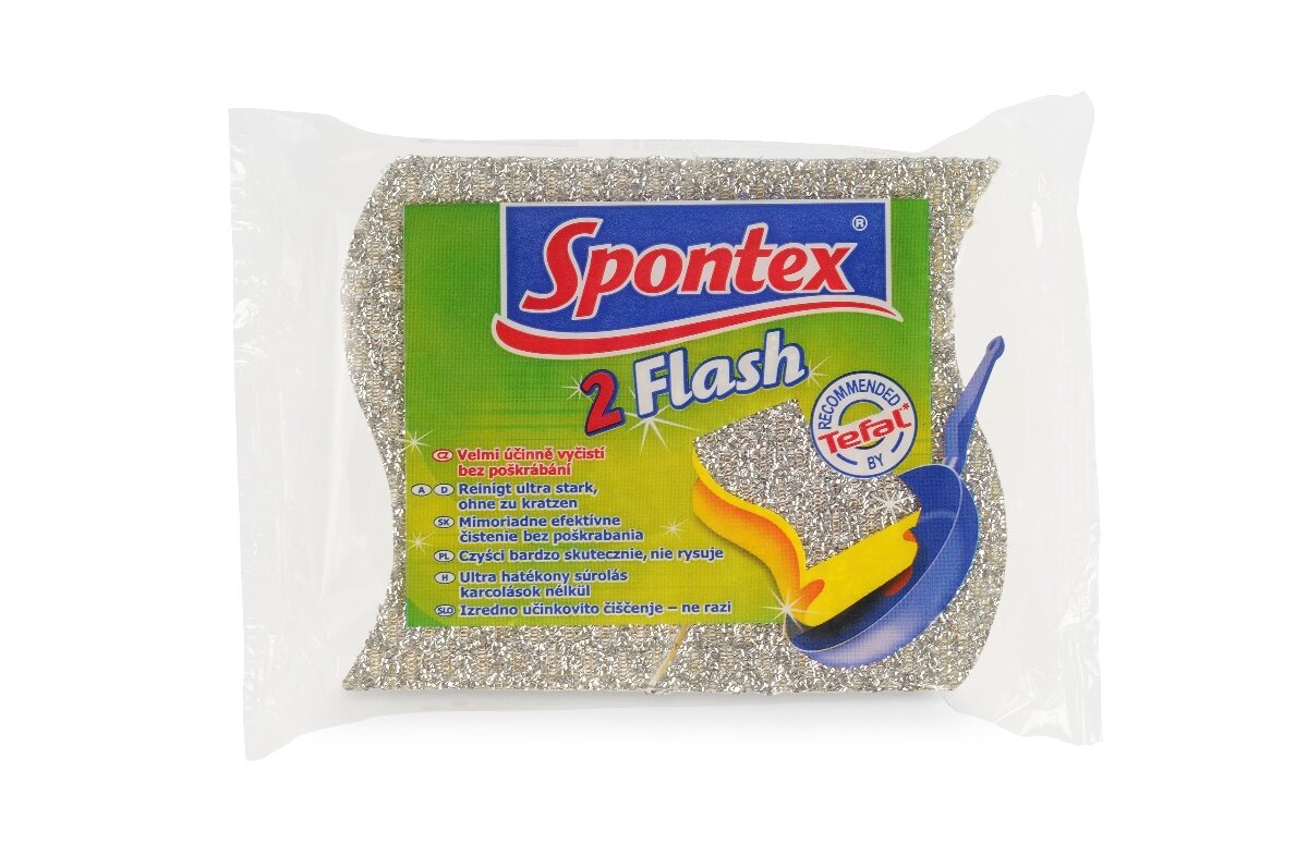 Губка Spontex Flash 2 шт (Сделано в Венгрии)