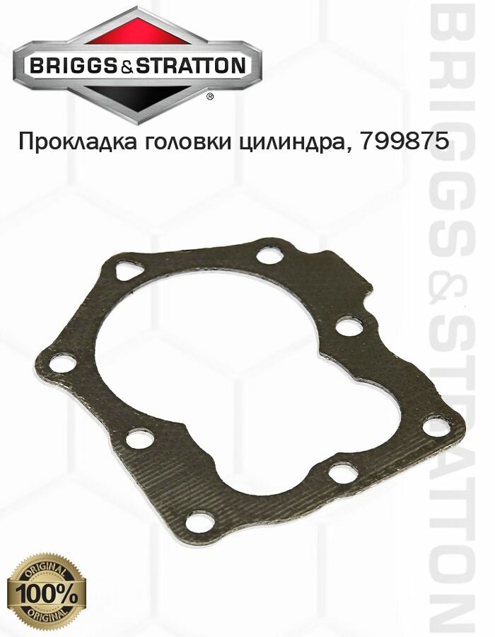 Прокладка головки цилиндра Briggs & Stratton 799875