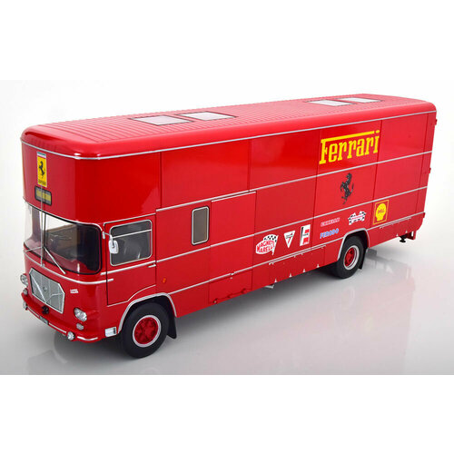 Fiat om 150 rolfo ferrari race transporter 1967 red