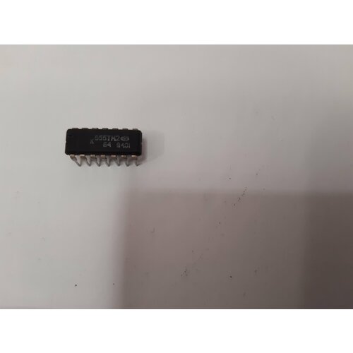 Микросхема К555ТМ2 1994г упаковка из 5 микросхем 295₽