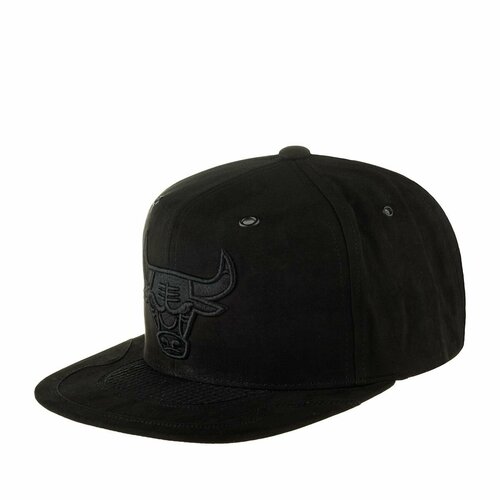 фото Бейсболка mitchell & ness базовая коллекция для мужчин и женщин, размер 0, черный