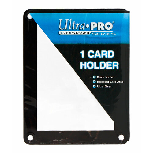 Рамка для карты Ultra-Pro чёрная 490₽
