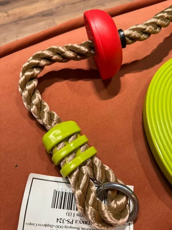 Канат со ступенями Perfetto Sport PS-324 "Климбинг", для шведской стенки, для развития координации — фото 1