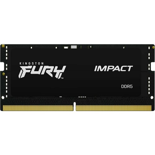 Impact 16 ГБ 4800 МТс DDR5 CL38 SODIMM XMP Ready ноутбук память одиночный модуль KF548S38IB 16 черный 4616₽