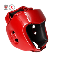 Шлем боксерский CLINCH OLIMP DUAL S красный