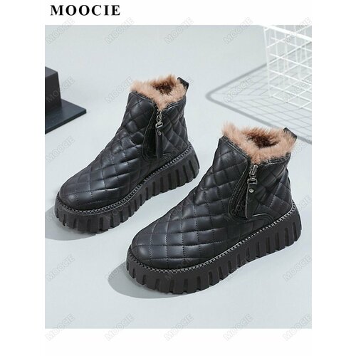 фото Сапоги moocie, размер длина стопы 23 см, black