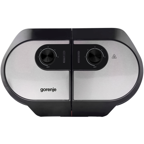 Вафельница Gorenje WM1400SB серыйчерный мощность 1400Вт формы для готовки вафельница 12024₽