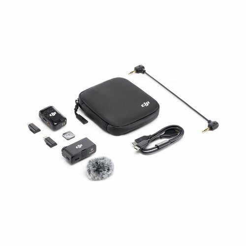 DJI Mic 2 беспроводной микрофон DJI Mic 2 1 TX 1 RX USB-C Lighting 35mm 2515200₽