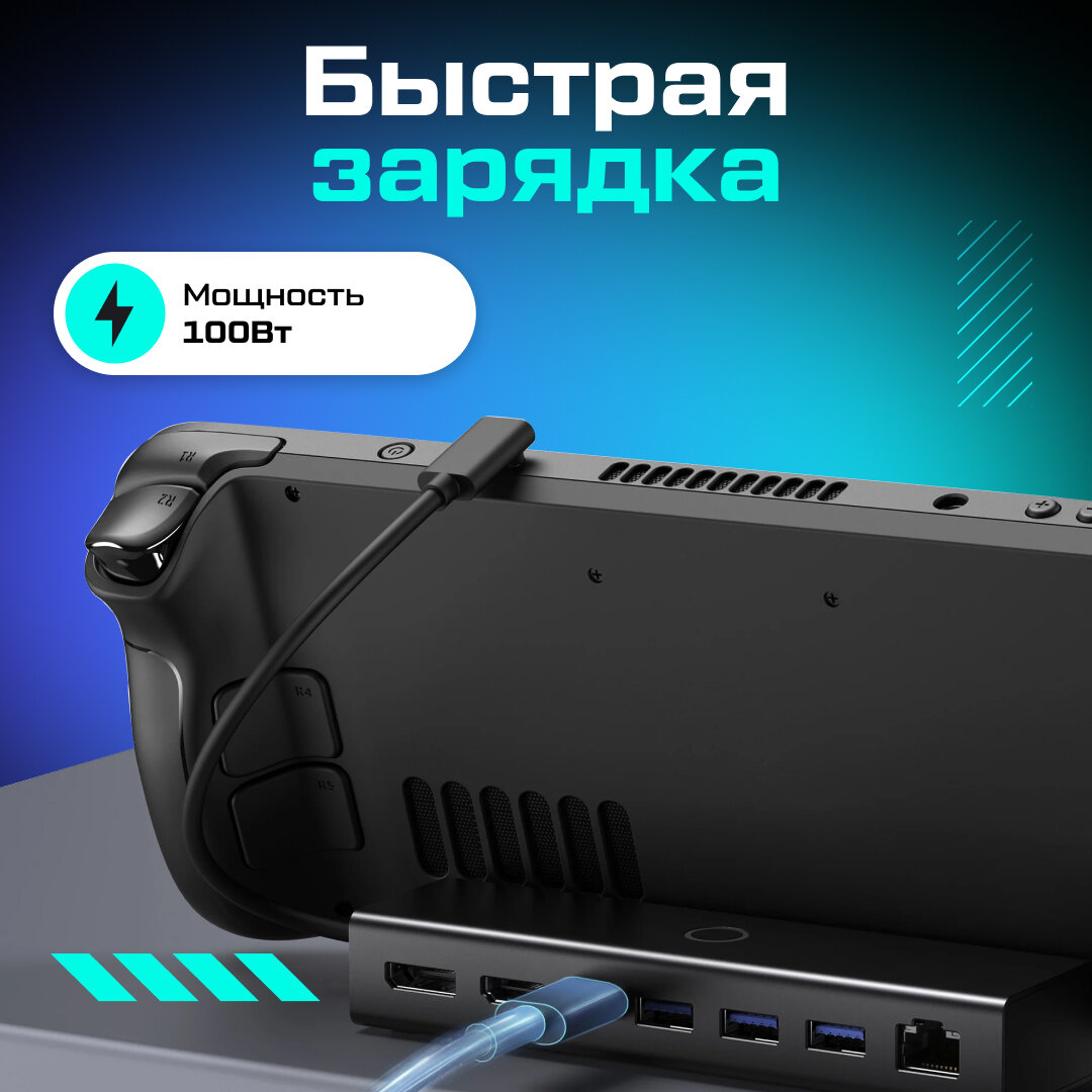 Док-станция для Steam Deck KIWIHOME — фото 1