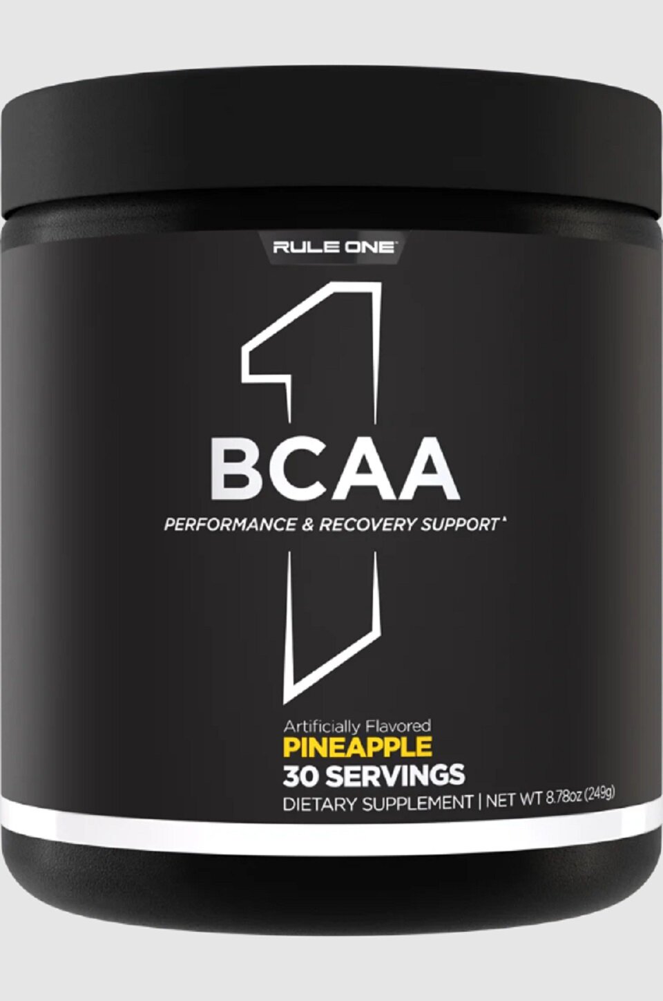 Rule One R1, Аминокислоты BCAAs, БЦА 2:1:1, 30 порций, вкус Ананас, 255 г