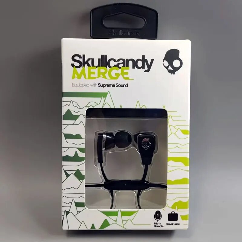 Skullcandy Merge проводные внутриканальные наушники черные