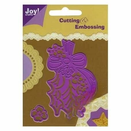 Нож для вырубки и тиснения JOY CRAFTS "Рождественское украшение", 9х5,5 см, 0,43 мм