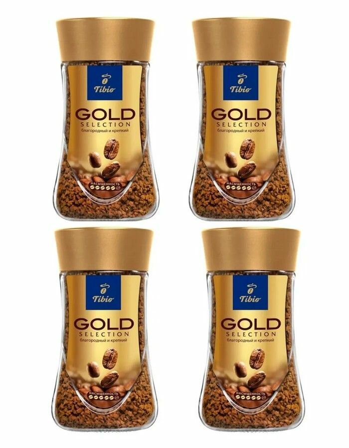 Кофе растворимый Tibio Gold Selection 47.5 гр - 4 шт