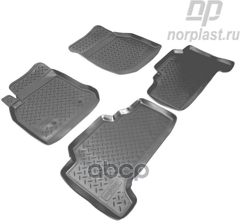 Коврики В Салон Полиуретан Norplast Toyota Land Cruiser 100 1998 Черный Комплект Npl-Po-88-39 NORPLAST арт. NPL-Po-88-39