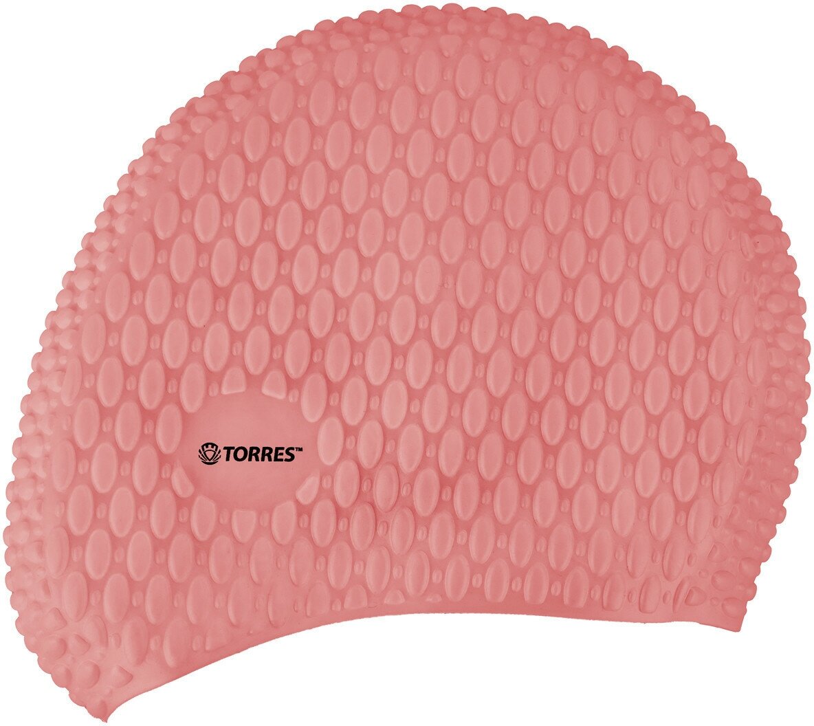 Шапочка для плавания TORRES Bobbles, SW-12204PK, розовый, силикон