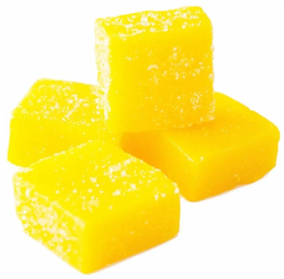Конфеты манго кубиками 500гр - фотография № 4
