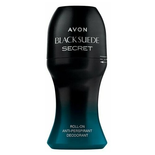 AVON Дезодорант-антиперспирант с шариковым аппликатором Black Suede Secret, 50 мл