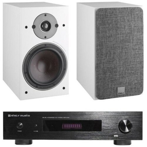 Комплект стерео системы Digis AUDIO MK-285 DALI OBERON 3 белый 9999000₽