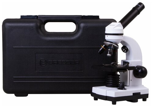 Микроскоп BRESSER Junior Biolux SEL 40–1600x в кейсе белый