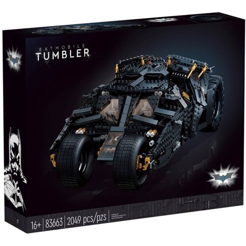 Конструктор Lepin 83663 Супер Герои Бэтмобиль Тумблер 2049 деталей
