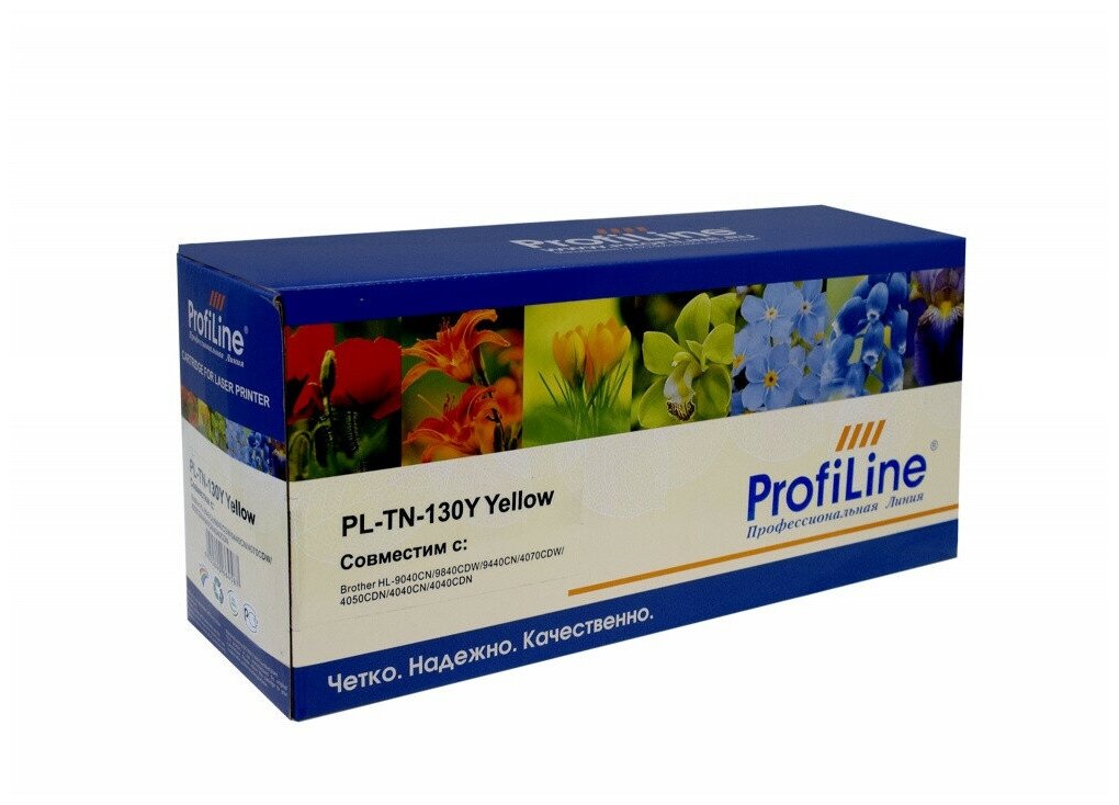 Картридж ProfiLine PL_TN-130Y_Y совместимый тонер картридж (Brother TN-130Y) 1500 стр, желтый