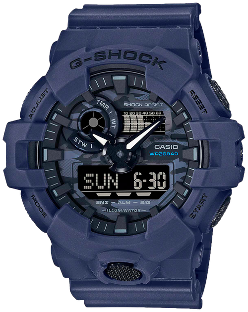 Наручные часы CASIO G-Shock, синий