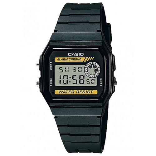 Наручные часы CASIO Collection F-94WA-9, черный наручные часы casio collection f 94wa 8 черный серый