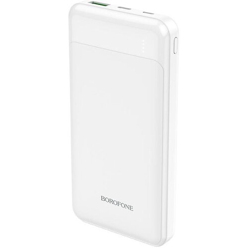Внешний аккумулятор Borofone Power Bank BJ19 2xUSB PD 20WQC30 10000mAh White 6974443381597 118300₽