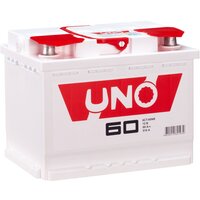 Автомобильный аккумулятор UNO 6ст- 60 Ач обратная полярность