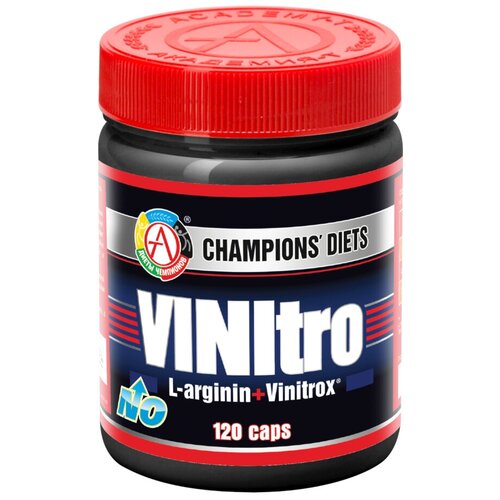 Академия-Т ViNitro L-arginin+Vinitrox, без вкуса винитро академия т vinitro 120 капсул
