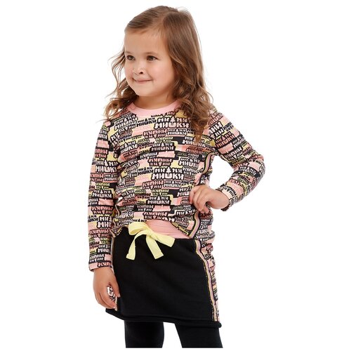 фото Лонгслив lucky child, размер 30 (116-122), многоцветный