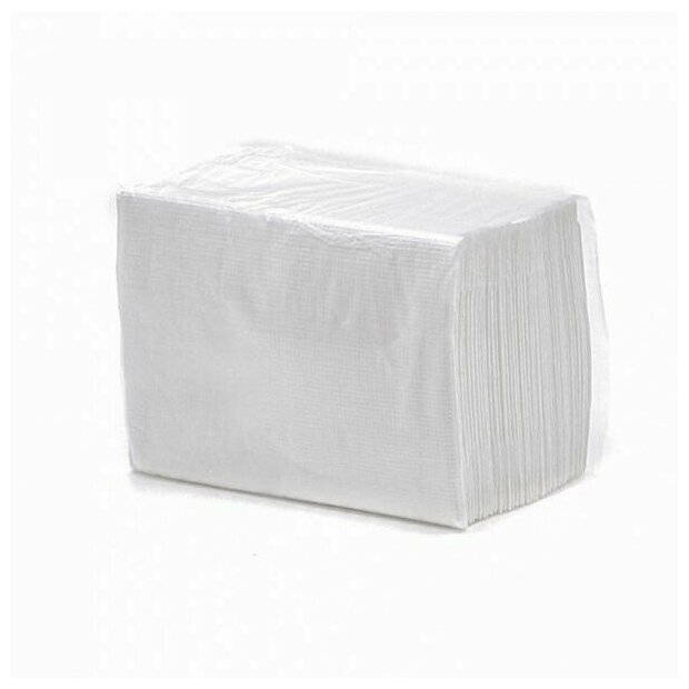 Салфетки для диспенсера 6 упаковок по 100 штук, однослойные, белые, 18х24 см , LIME Napkins 600